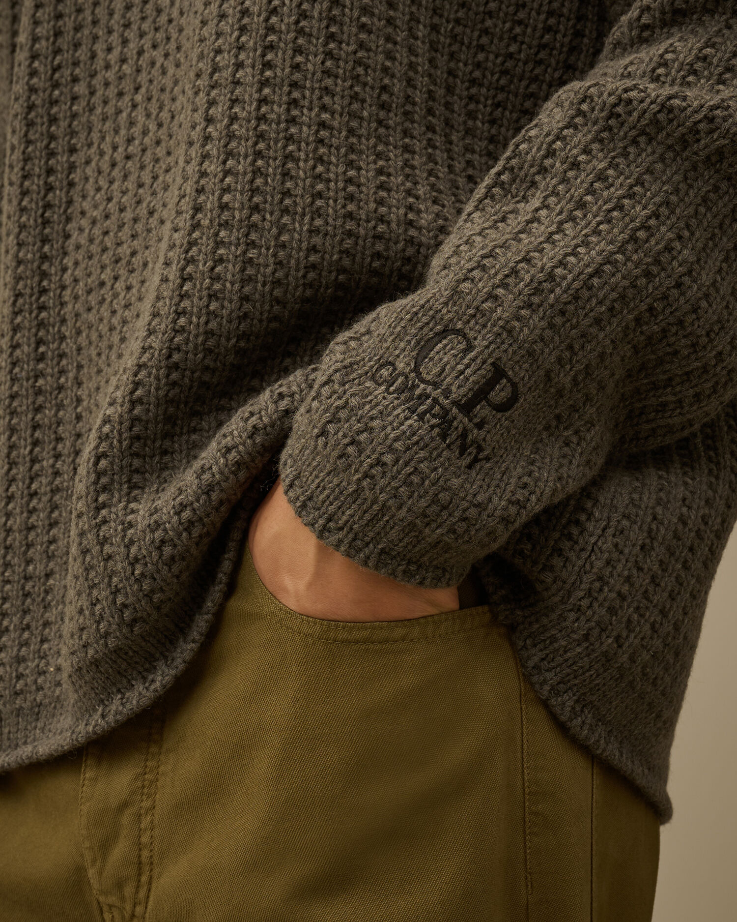 Lambswool GRS Boxy Crewneck Sweater - 5