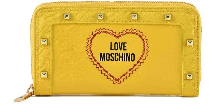 Women's Yellow Wallet - 1