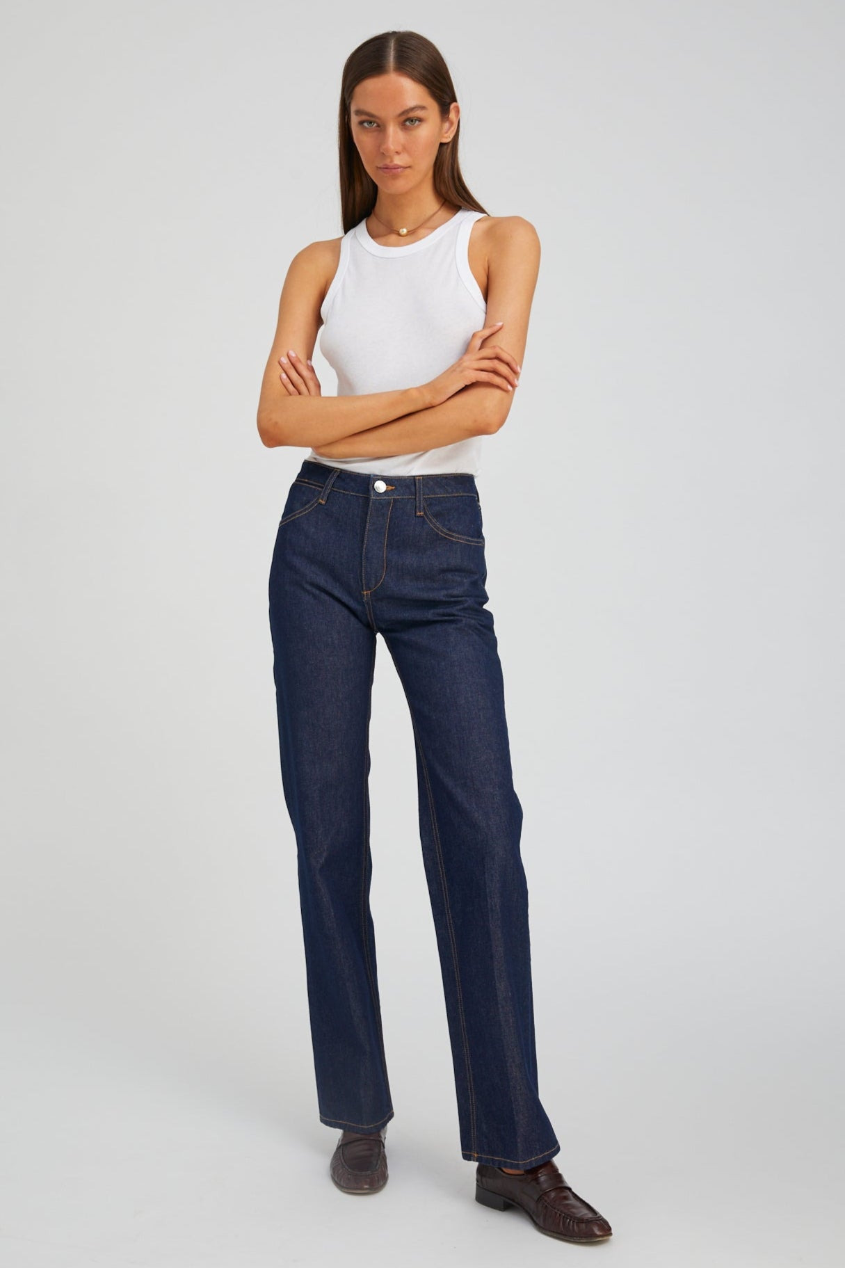 JANE LOOSE STRAIGHT DENIM - 3