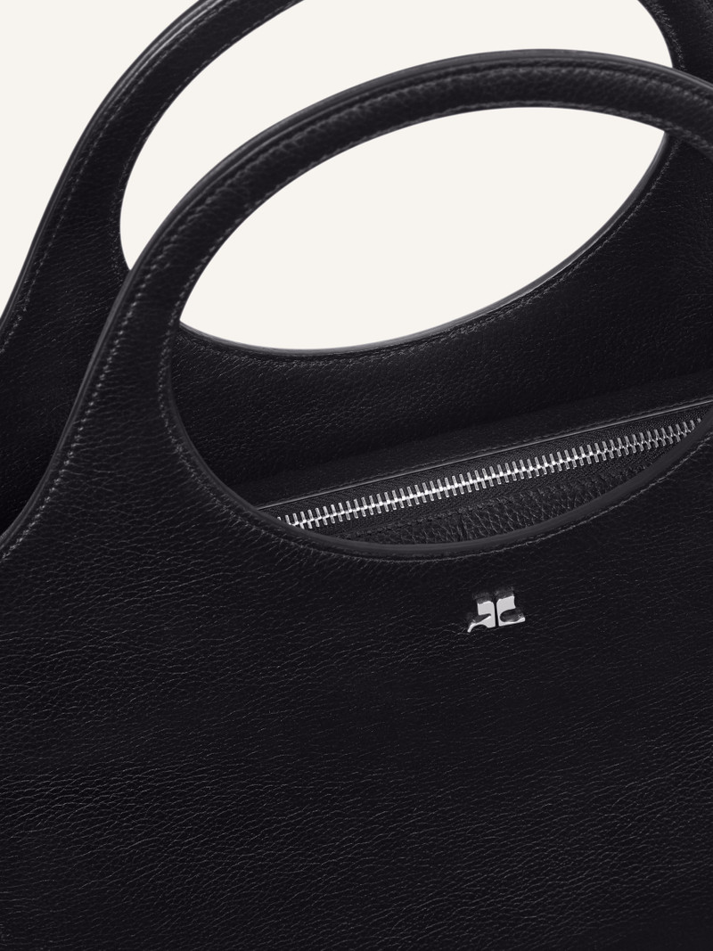 LARGE HOLY DAY GRAINED LEATHER BAG 5