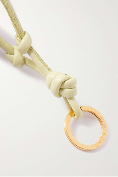 Bottega Veneta Knotted leather keyring outlook