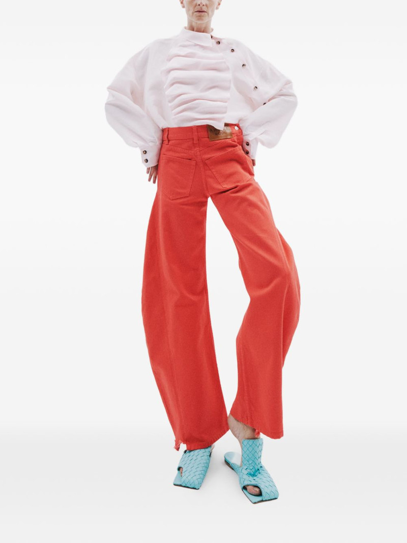 A.W.A.K.E. MODE button-embellishment blouse outlook