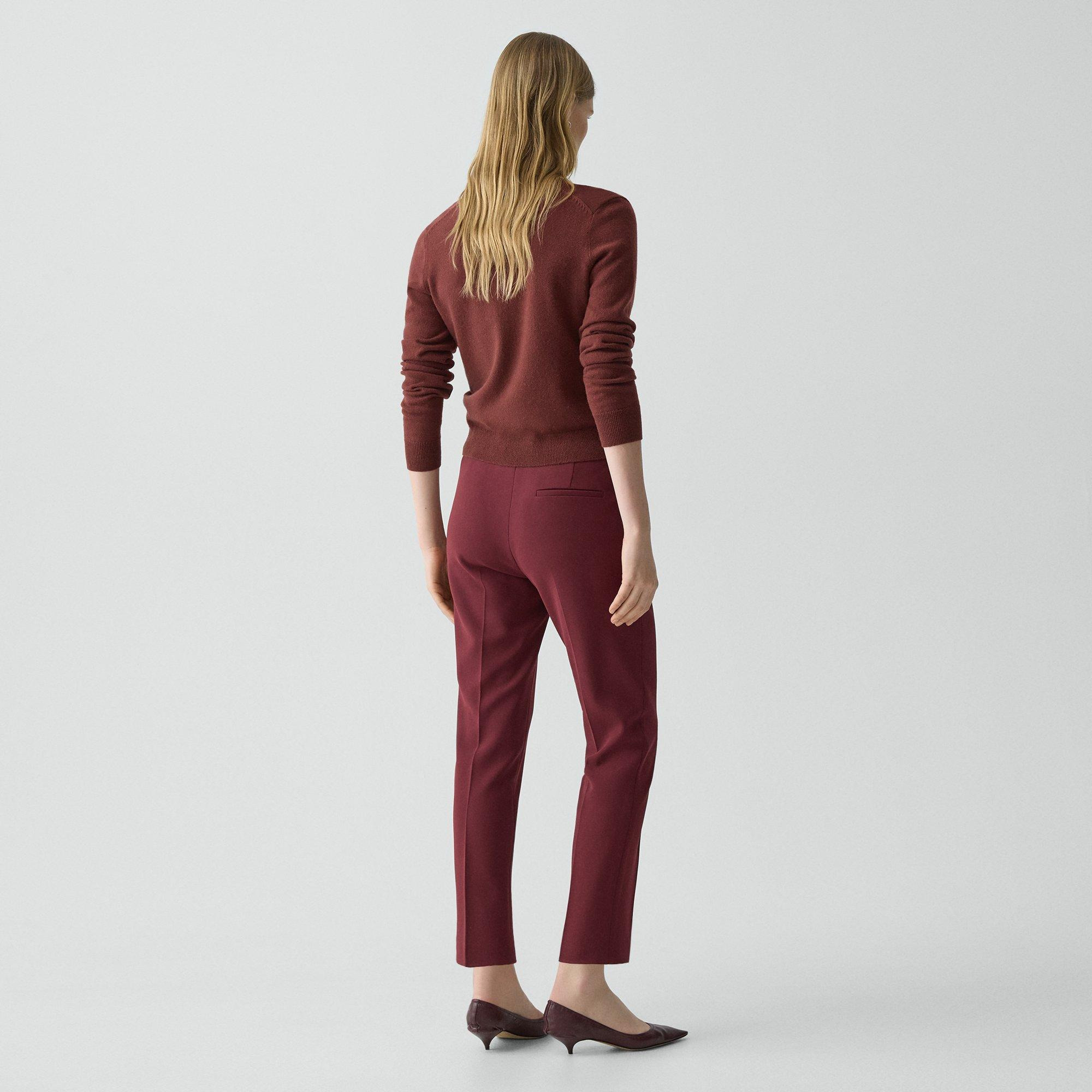 Treeca Pull-On Pant in Admiral Crepe - 4