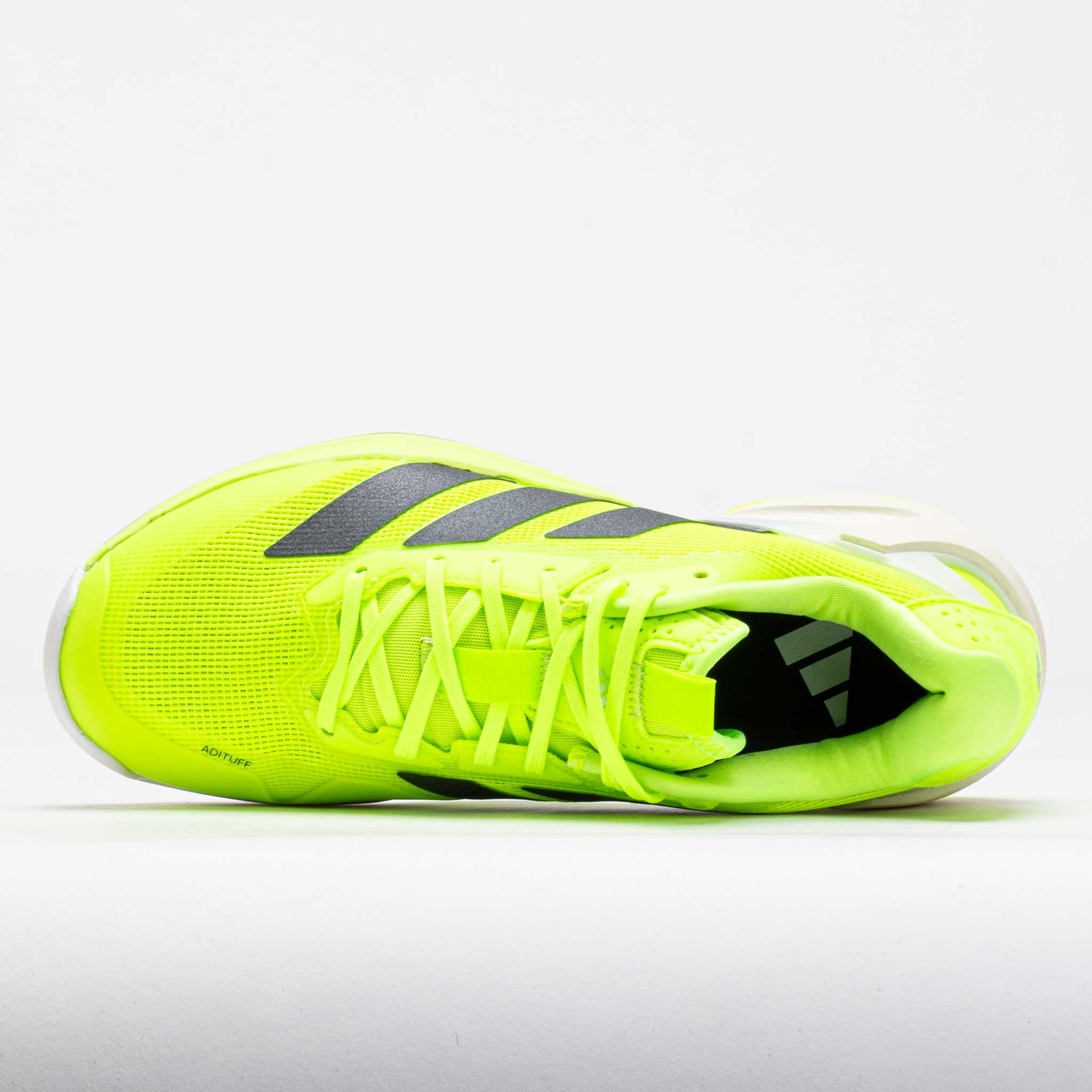 adidas Adizero Ubersonic 5 Women's Lemon/Iron Metallic/Powder Yellow - 3