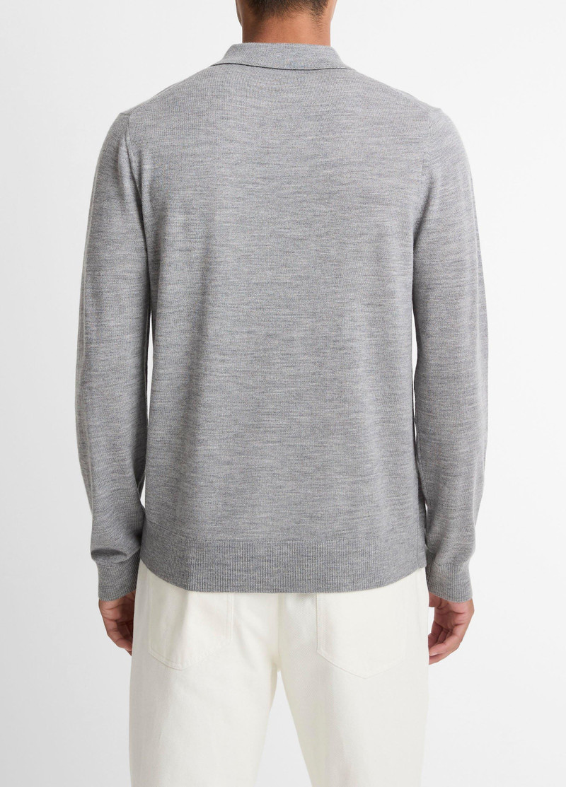 Vince Wool Polo Sweater outlook