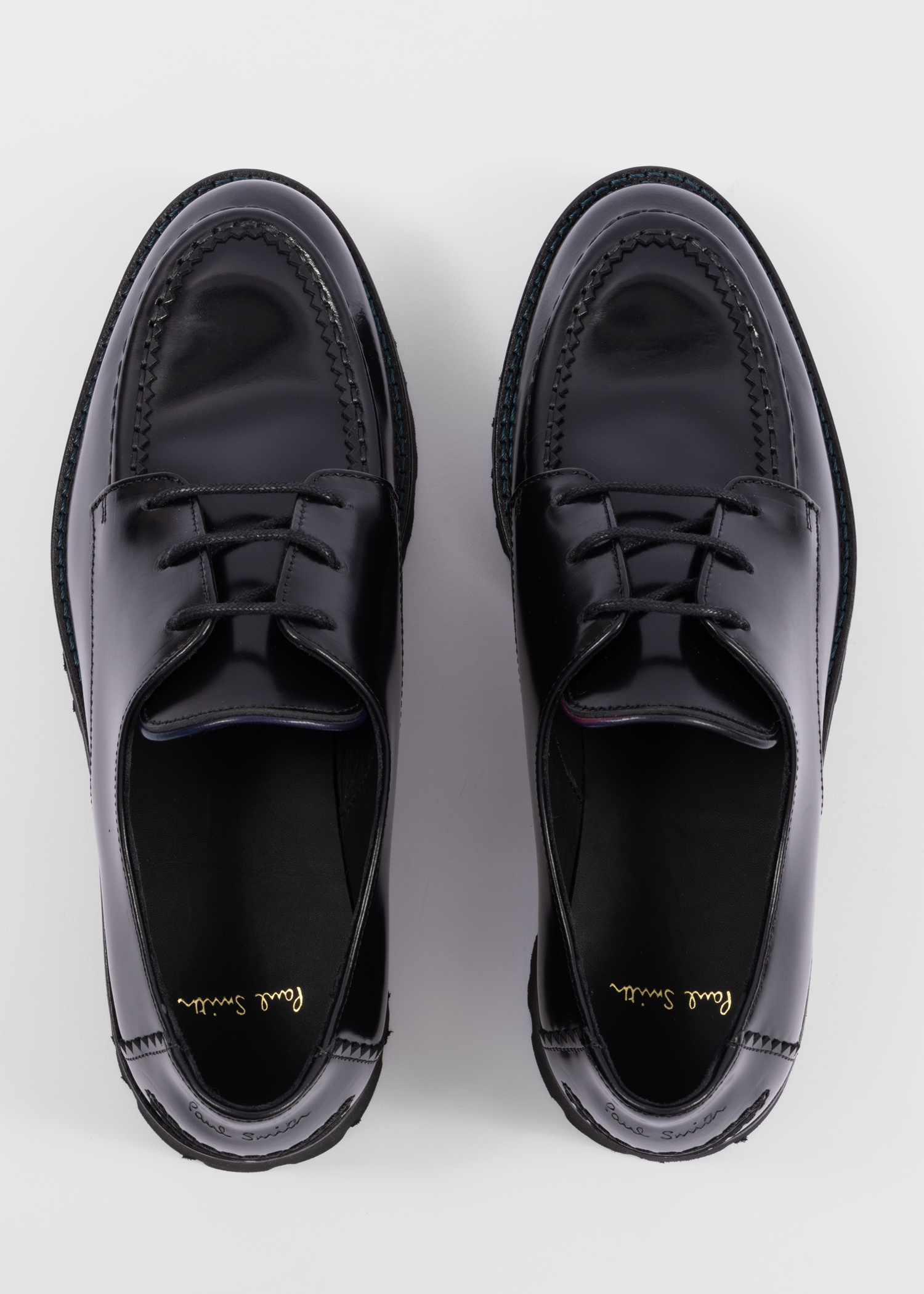 Women's Black Leather 'Aspen' Shoes - 5