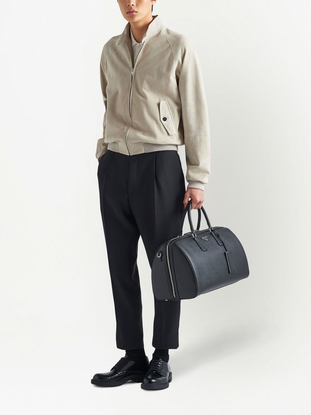 Saffiano leather holdall - 2