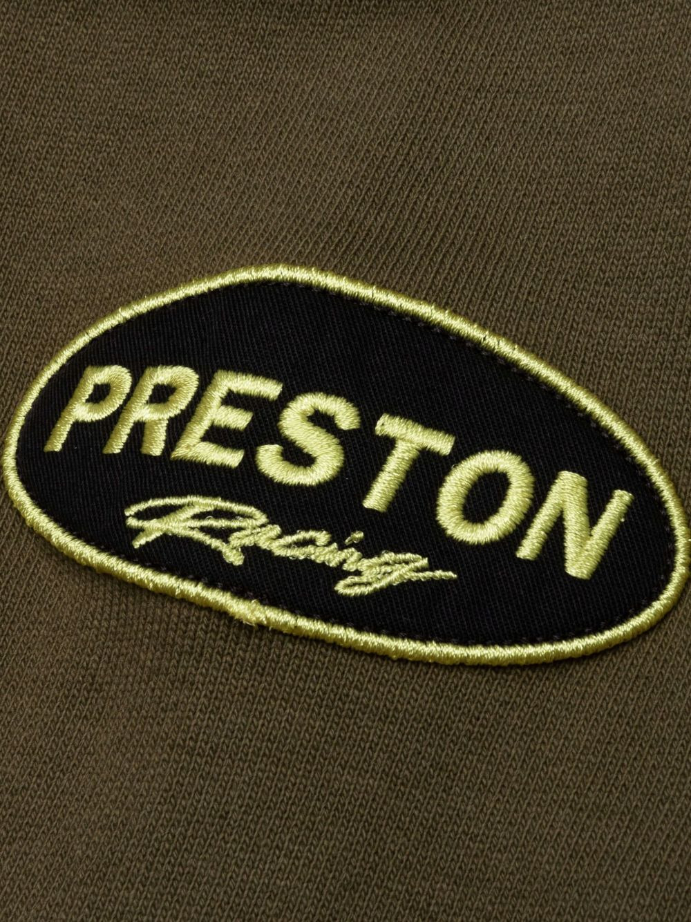 Preston Racing skull-patch hoodie - 4