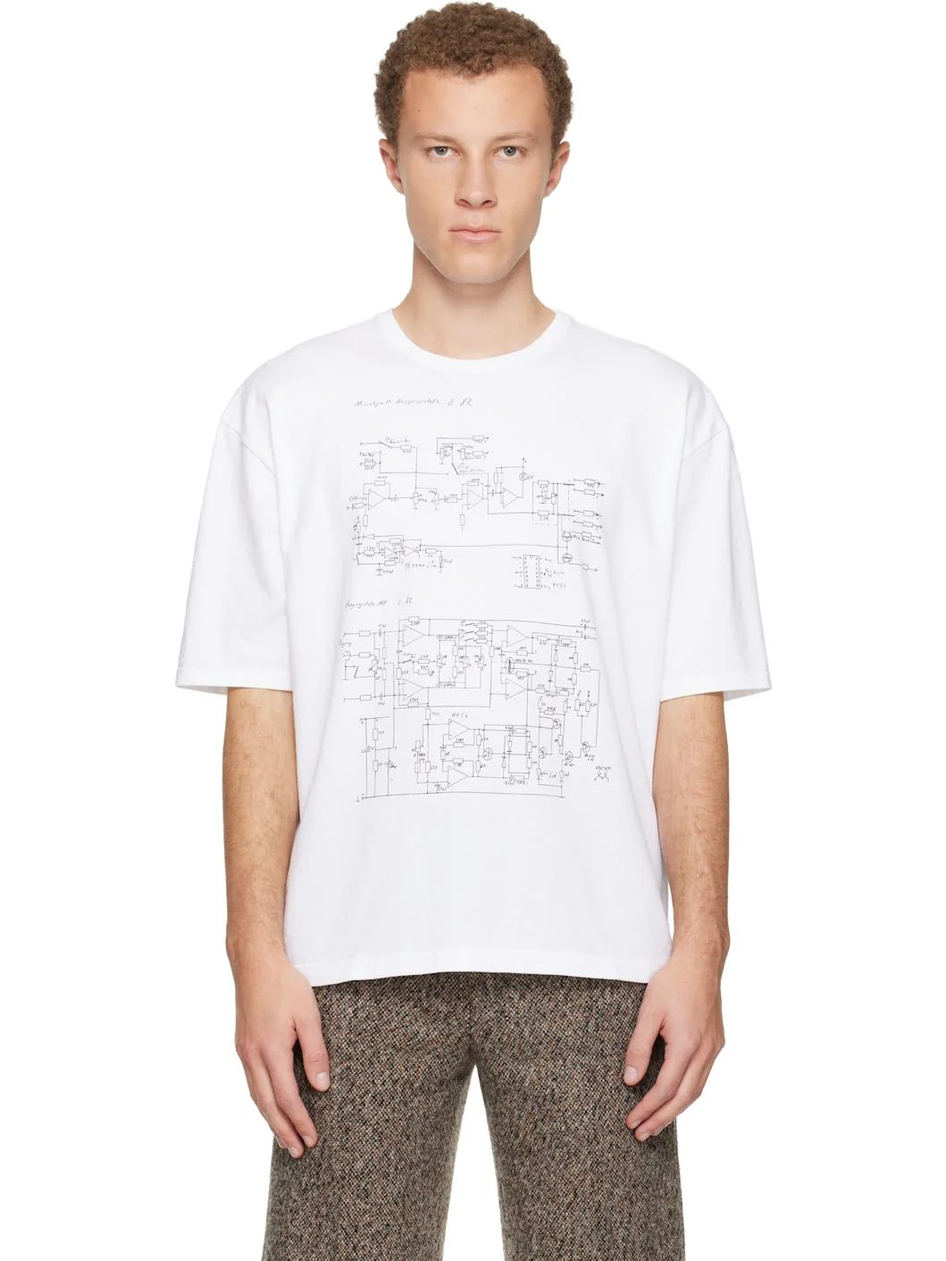 White UC2E4813-7 T-shirt - 1