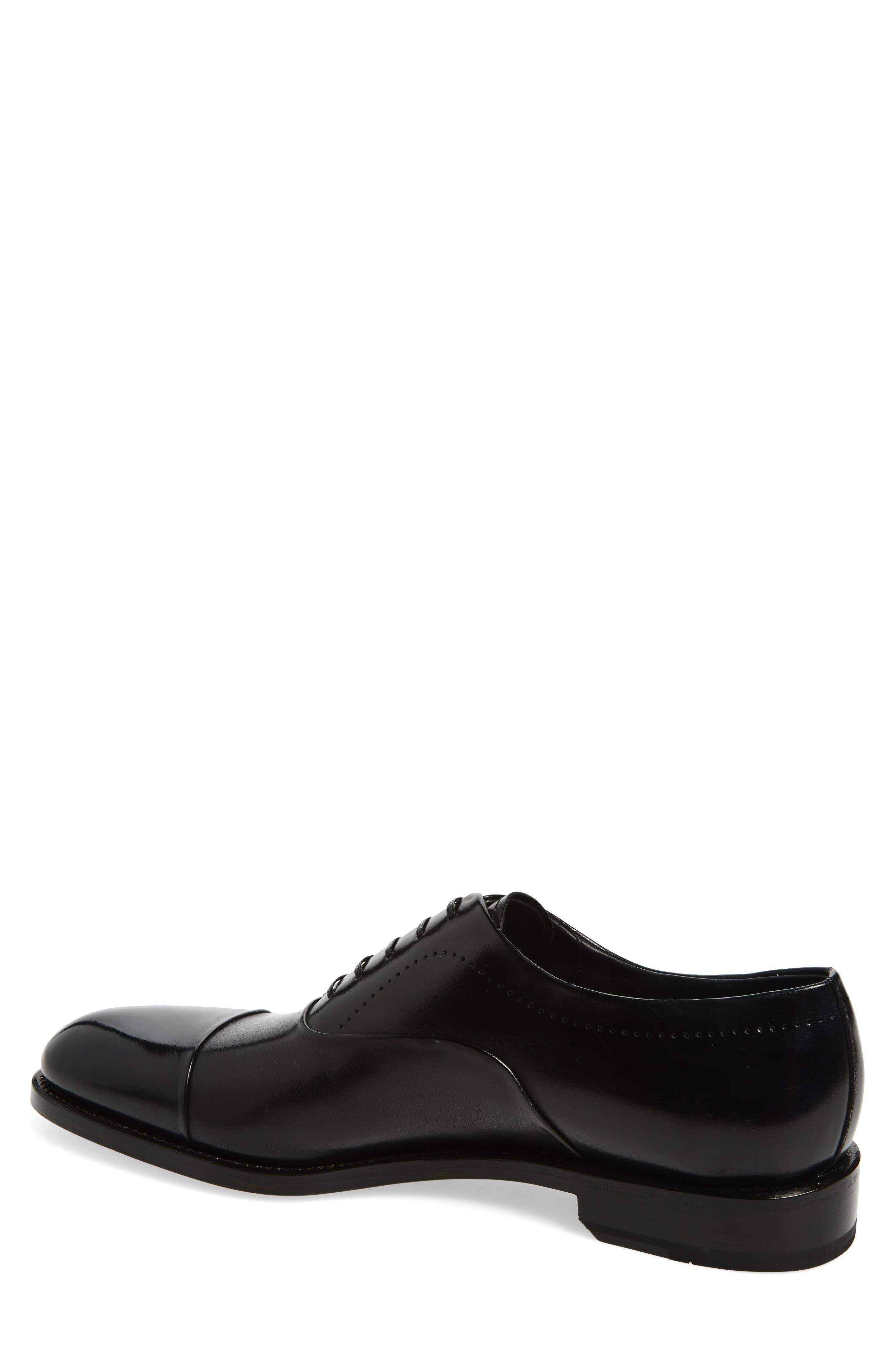 FERRAGAMO Albert Cap Toe Oxford in Nero at Nordstrom - 2