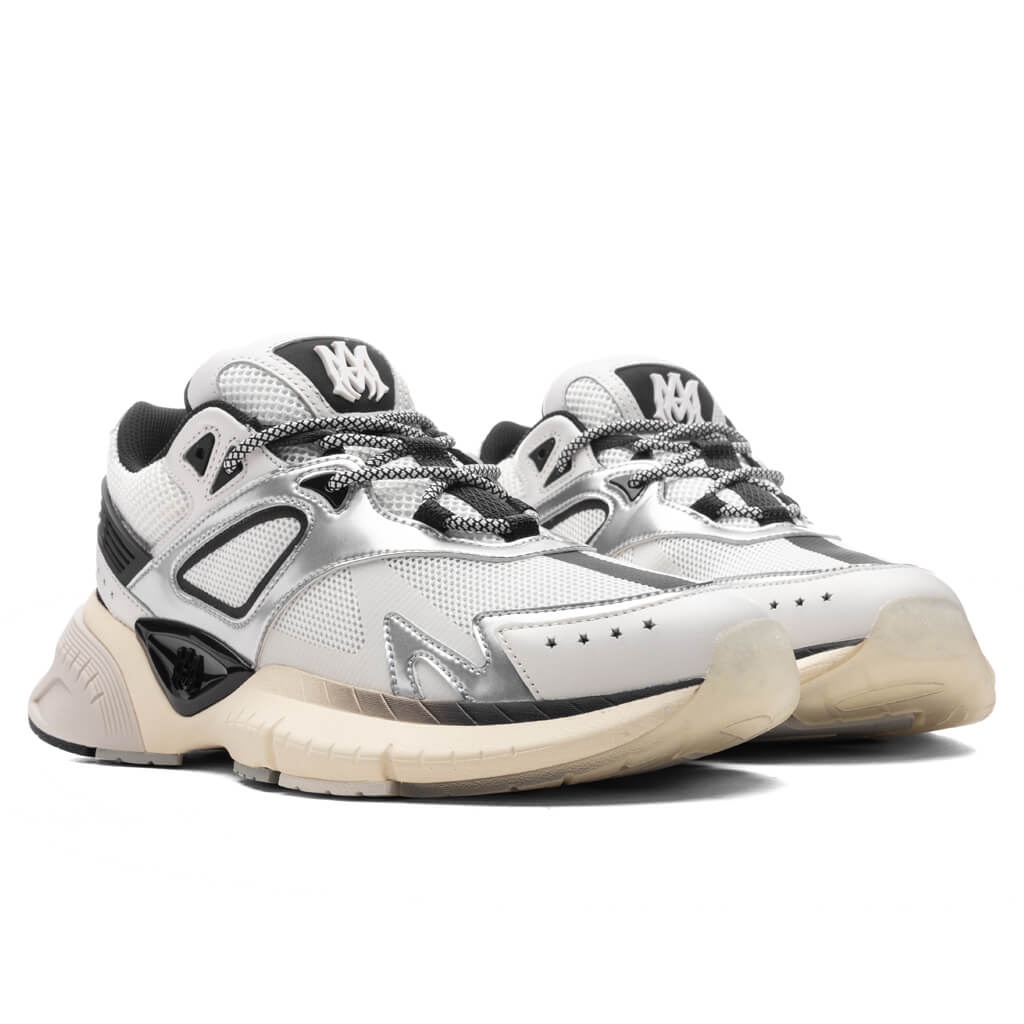 MA RUNNER - BLACK/WHITE/SILVER - 2