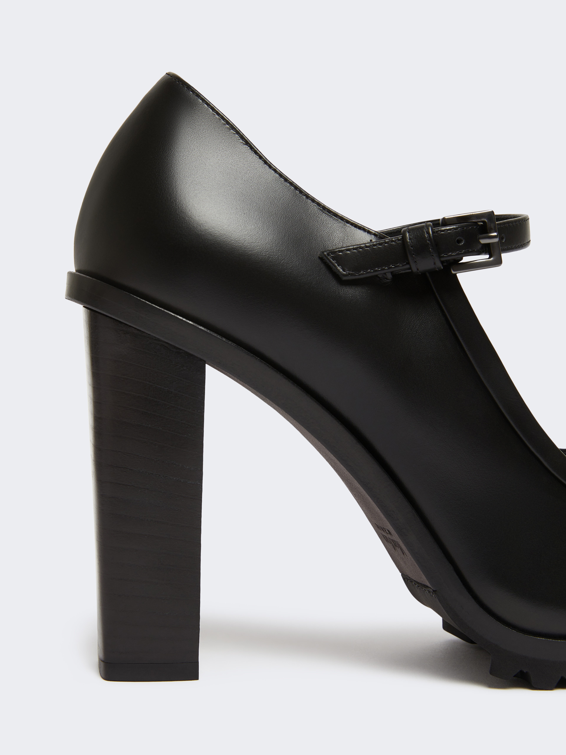MARY Mary Janes in leather - 5