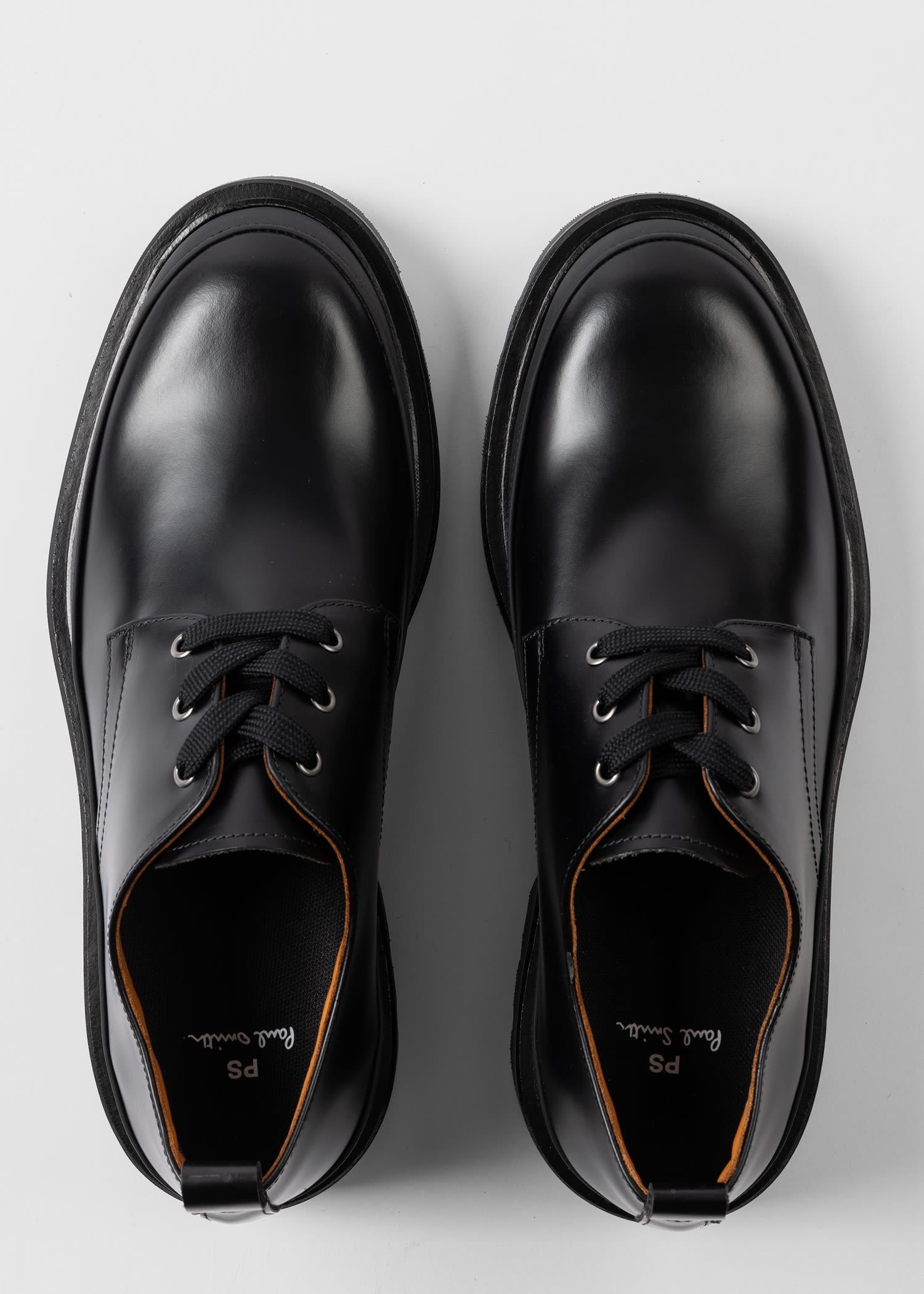 Leather 'Willie' Derby Shoes - 3