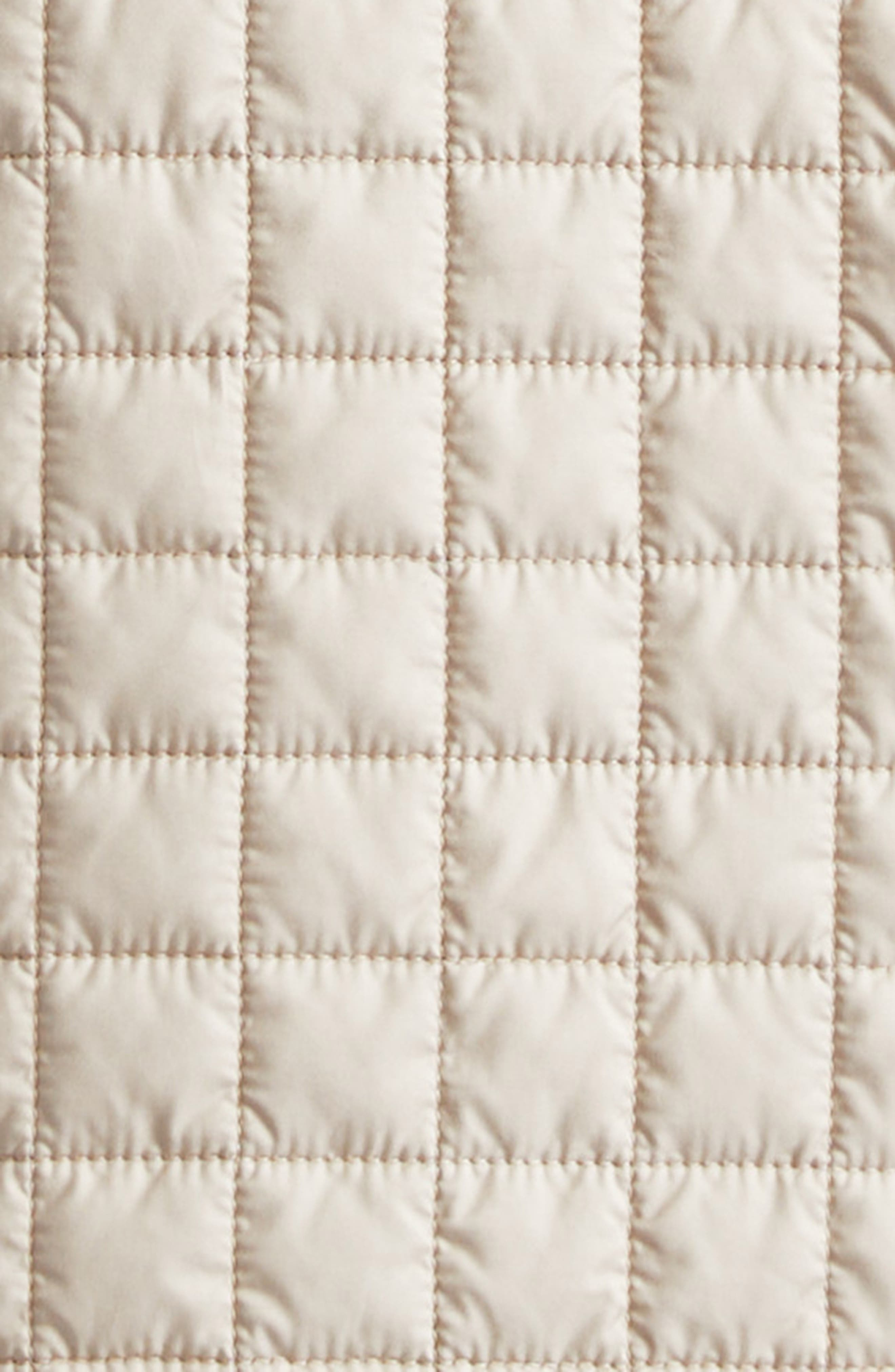 Moncler Reversible Padded Overshirt in Toasted Almond at Nordstrom - 7
