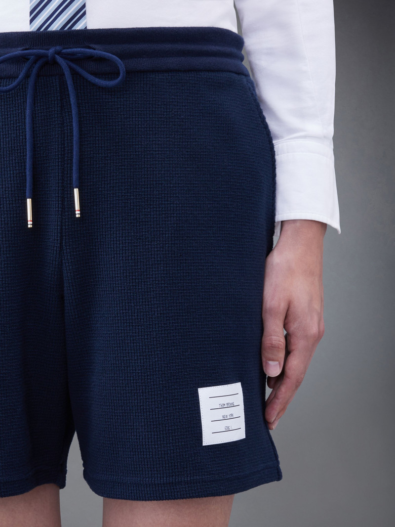 RWB stripe-trimmed track shorts 4