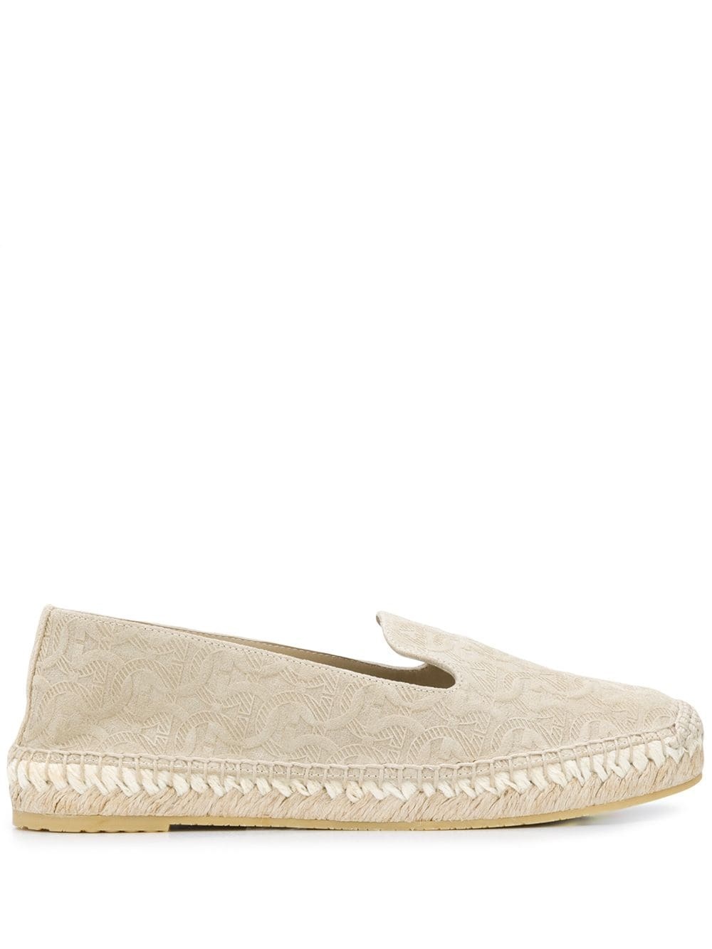 Gancini pattern espadrilles - 1