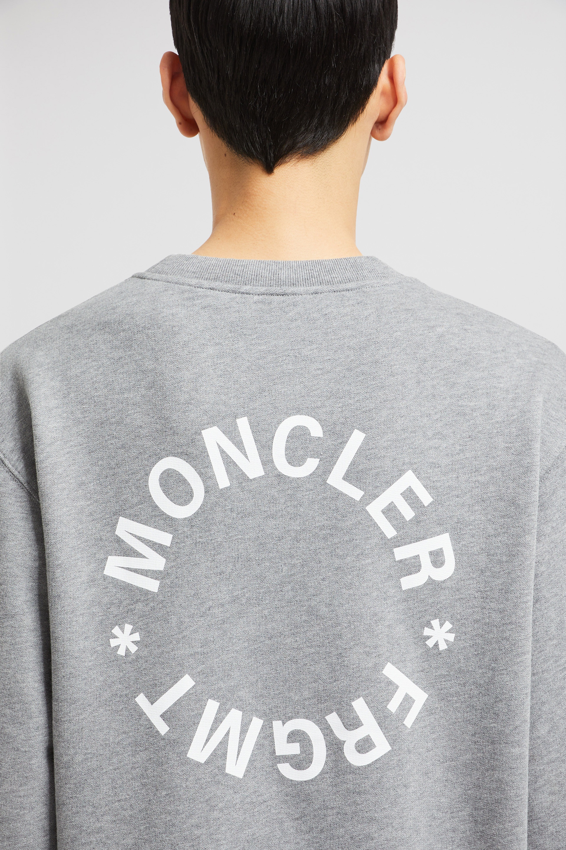Moncler x FRGMT Maxi Logo Cotton Sweatshirt - 7