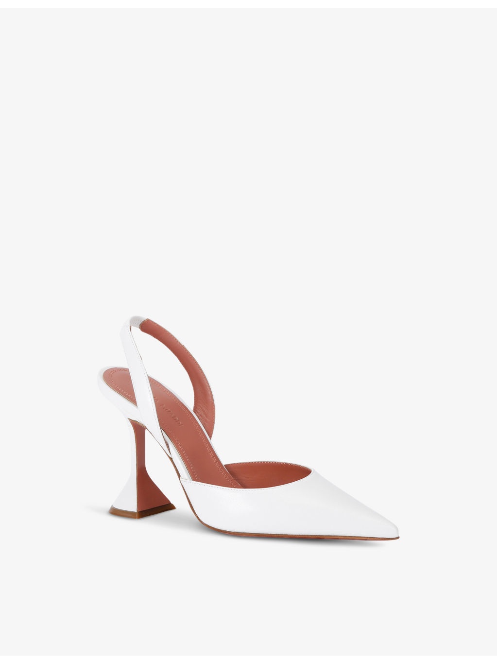 Holli 95 slingback leather heeled courts - 3