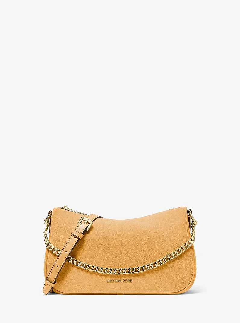Carmela Medium Suede Convertible Crossbody Bag - 1