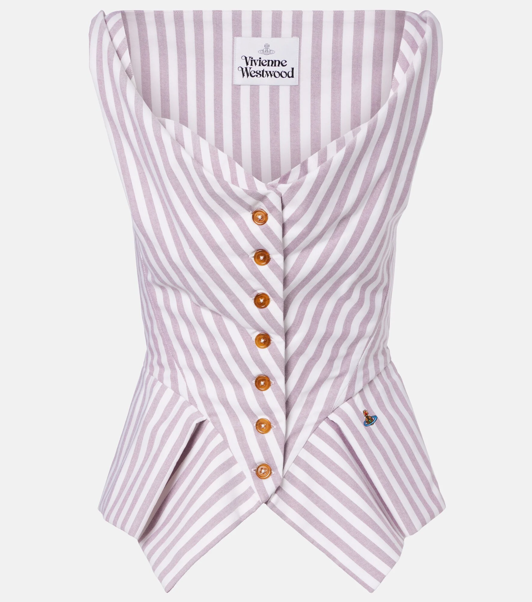 Monday striped cotton top - 1