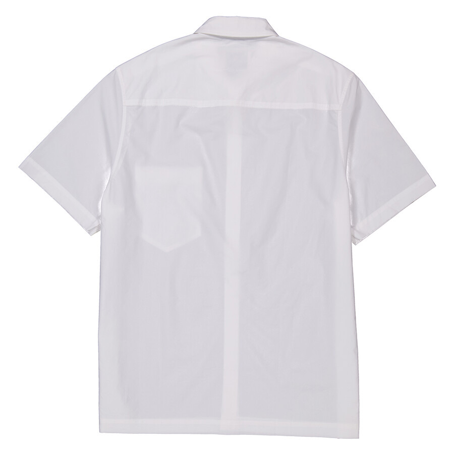 Nanushka White Adam Short-Sleeve Cotton Shirt - 7