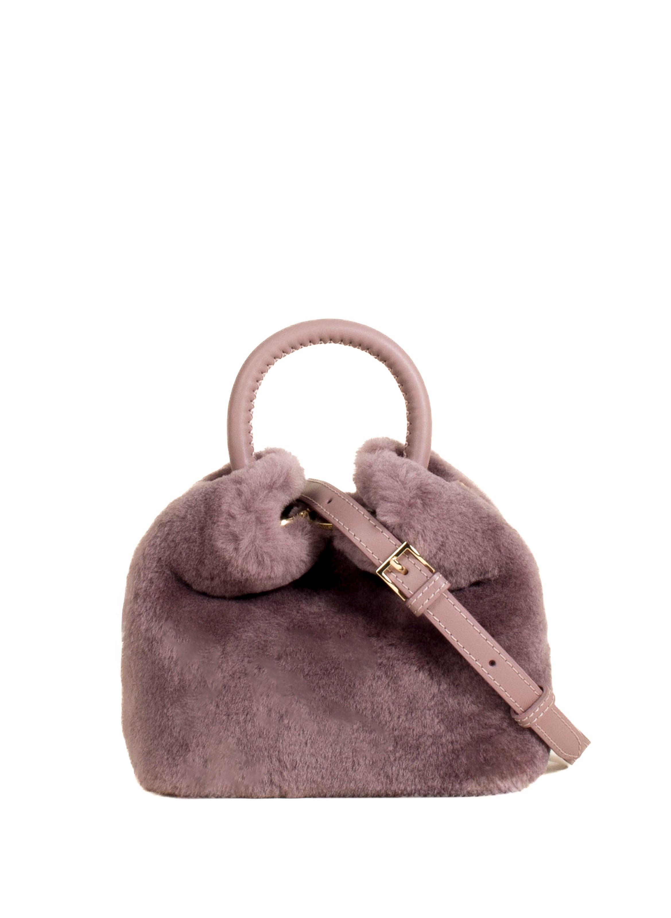 Madeleine Shearling Montone Mauve - 3