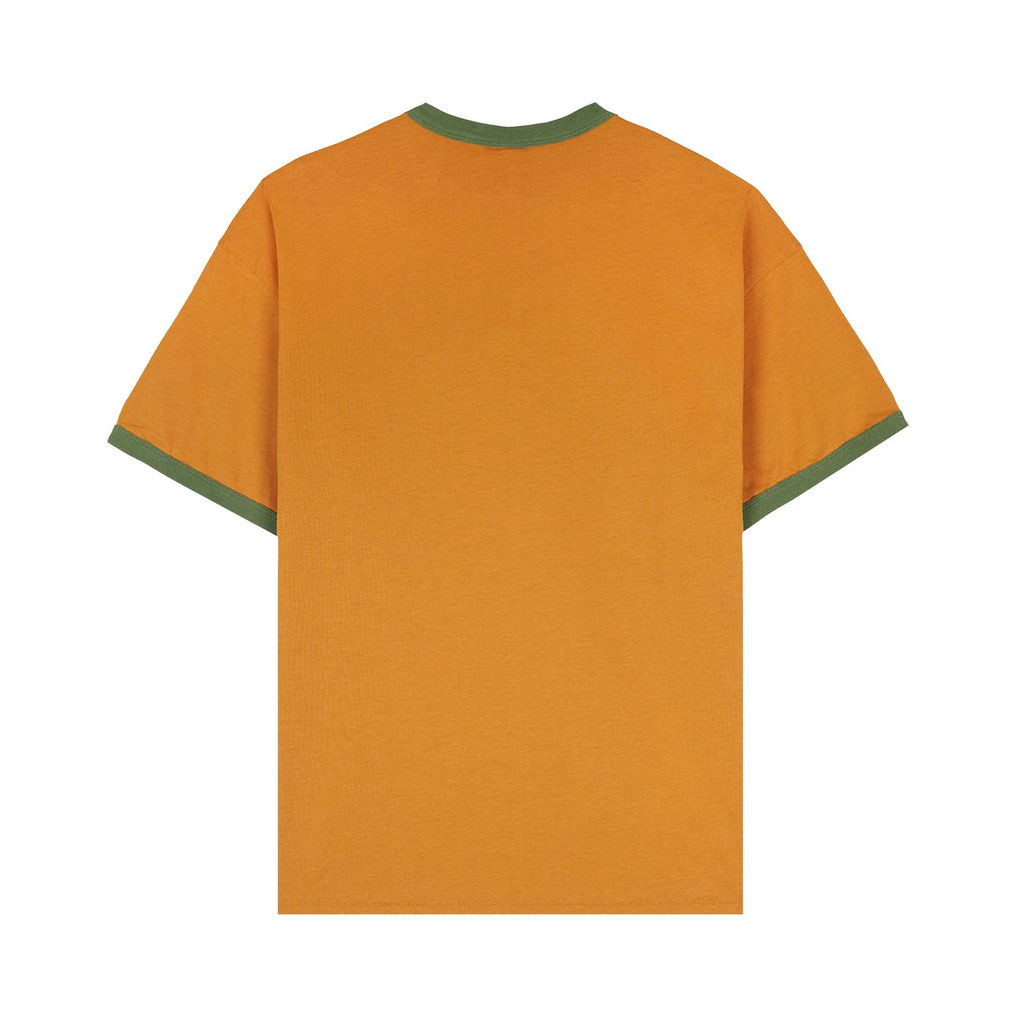 Brain Dead Flyers Ringer T-Shirt 'Light Brown' - 2