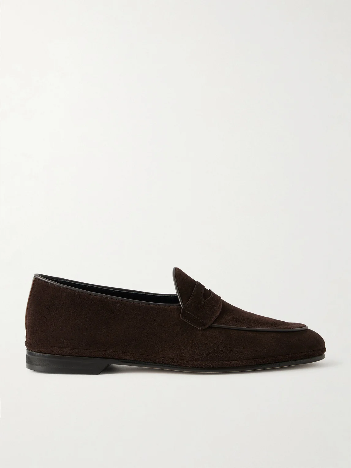 Suede Penny Loafers - 1