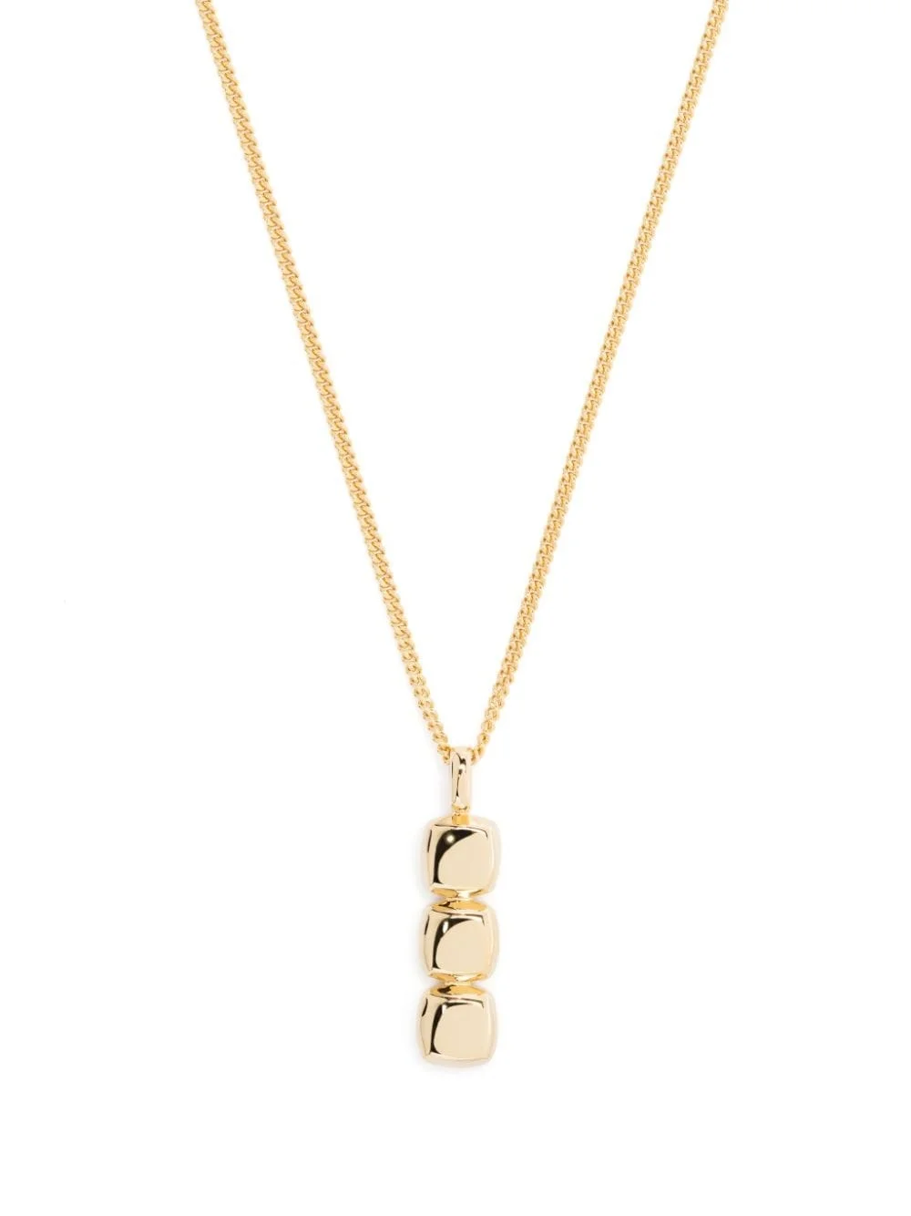 mini cushion pendant necklace - 1