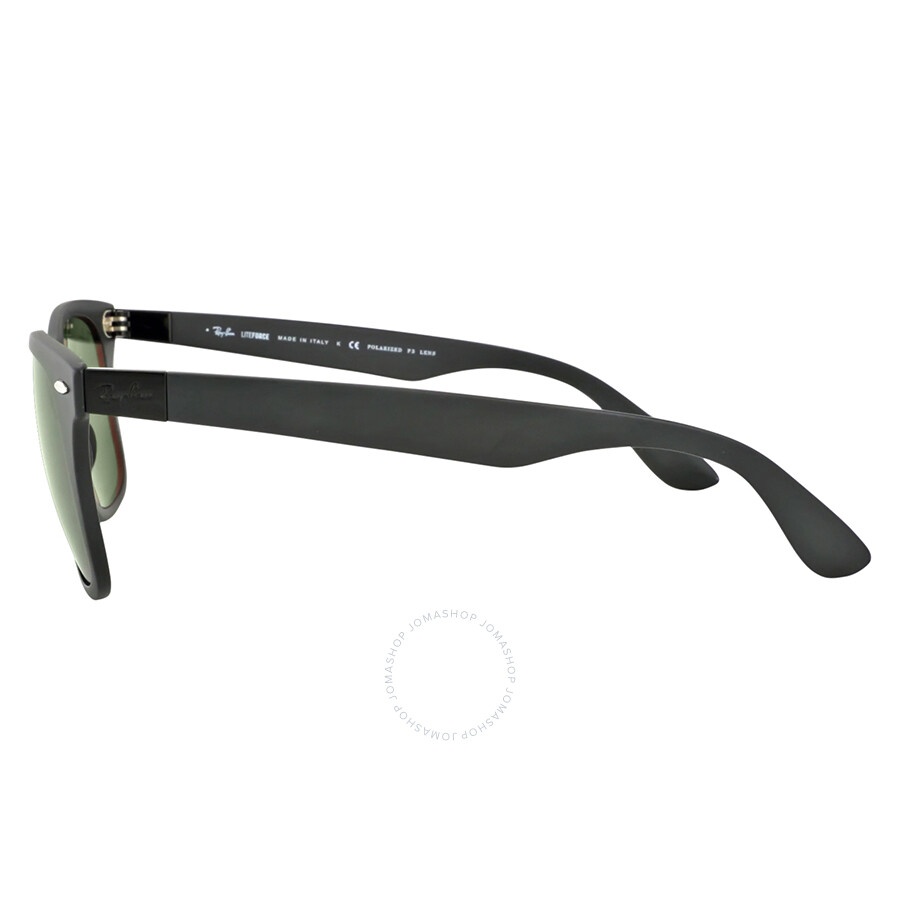 Ray Ban Wayfarer Liteforce Green Classic G-15 Square Men's Sunglasses RB4195 601S9A 52 - 3