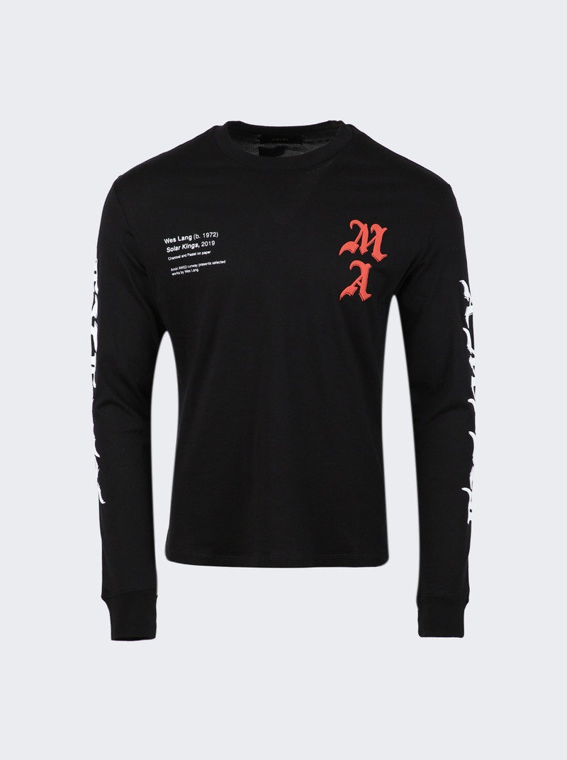 logo-print graphic T-shirt - 1