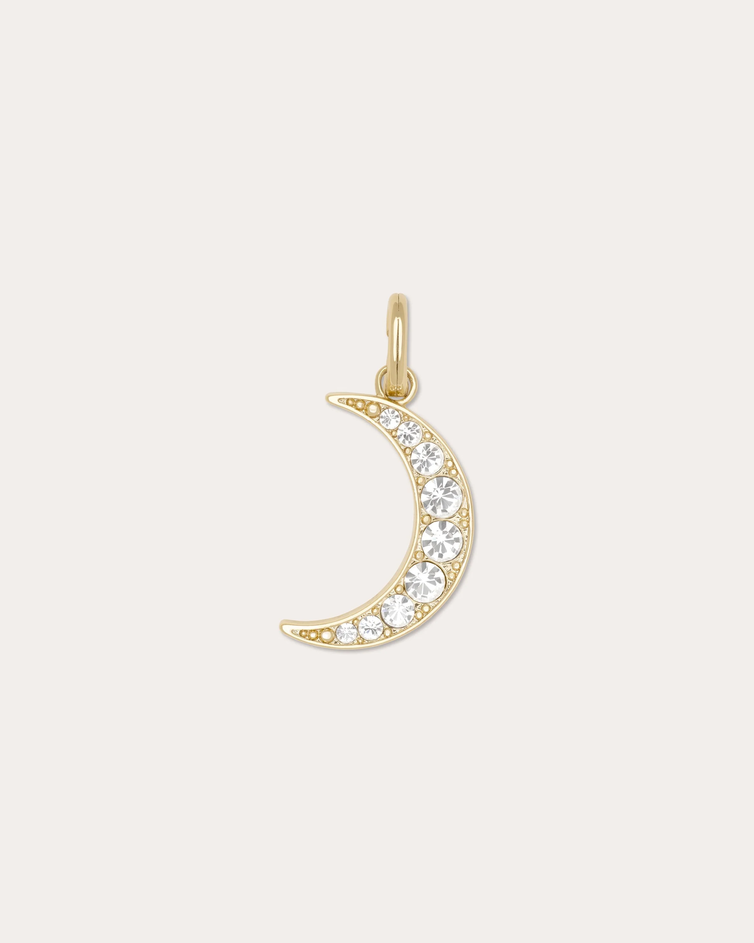 Crescent Moon Charm - 1