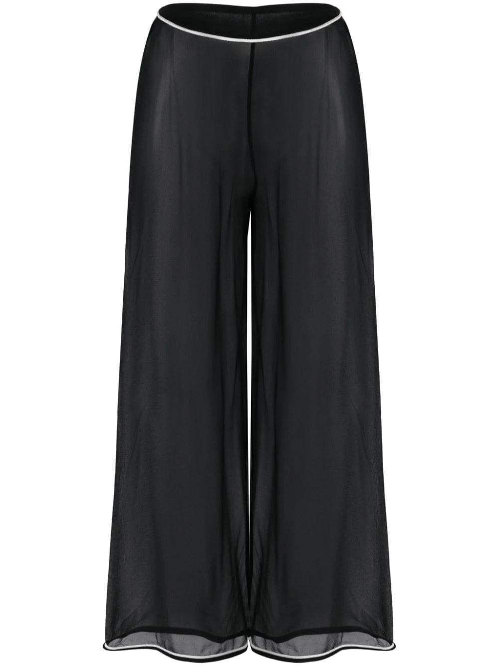Juana sheer silk trousers - 1