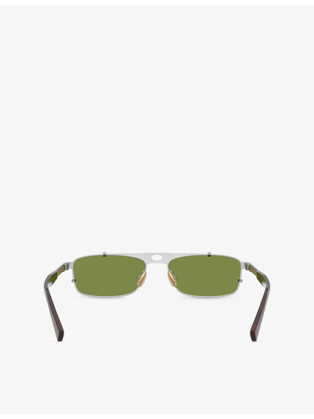 BC2010ST Paloma Rectangular-Frame Metal Sunglasses - 4