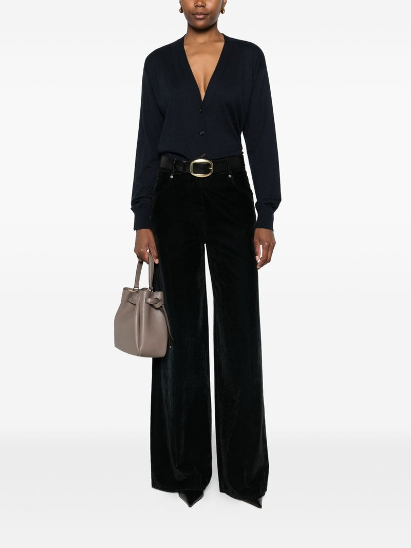 LISA YANG button-front cashmere cardigan outlook