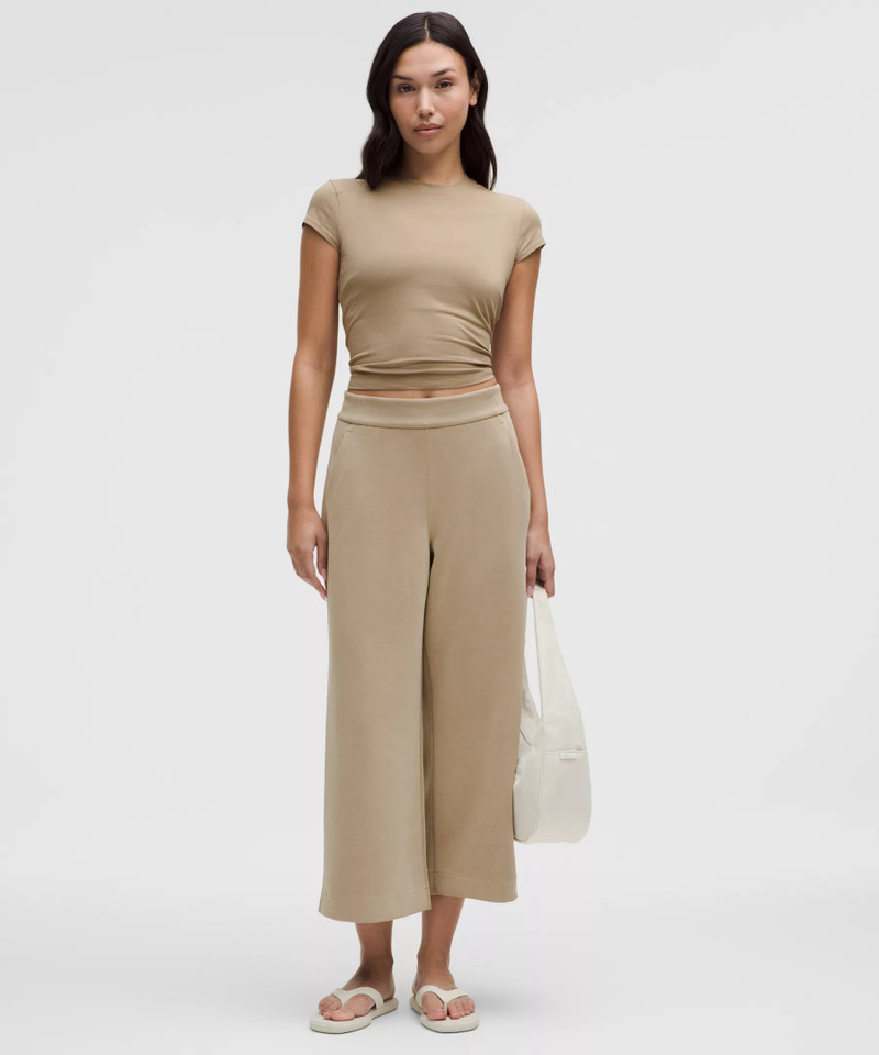 lululemon Softstreme High-Rise Wide-Leg Cropped Pant outlook