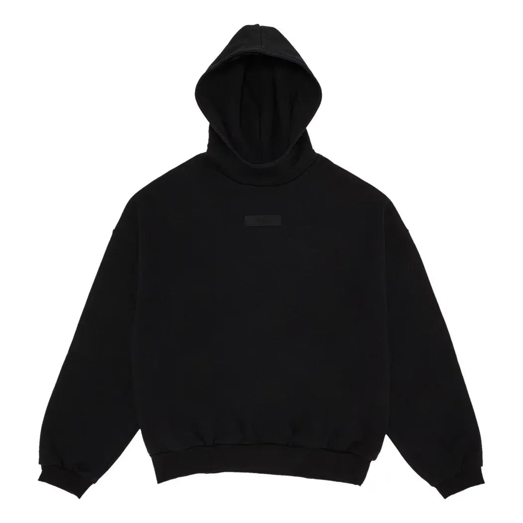 Fear of God Essentials SS24 Hoodie 'Jet Black' 192SP242054F - 1