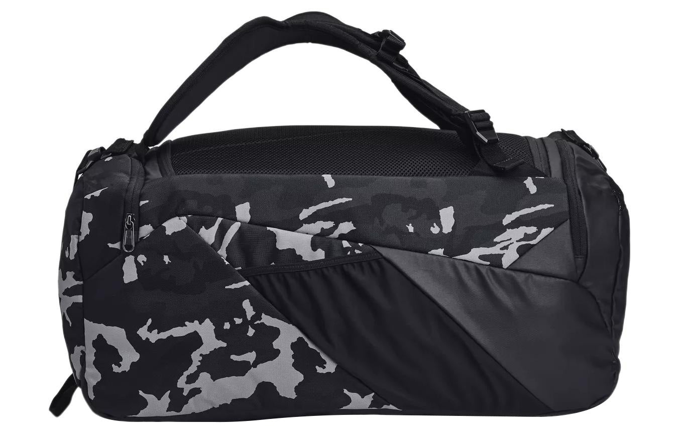 Under Armour Contain Duo Duffle Bag 'Black Grey Camo' 1361226-002 - 2