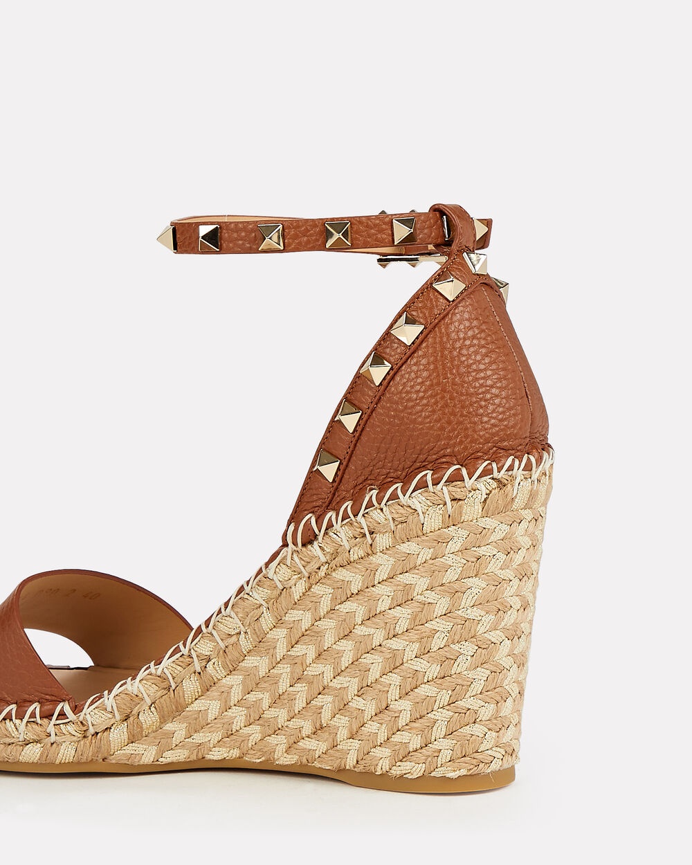 Rockstud Espadrille Wedge Sandals - 3