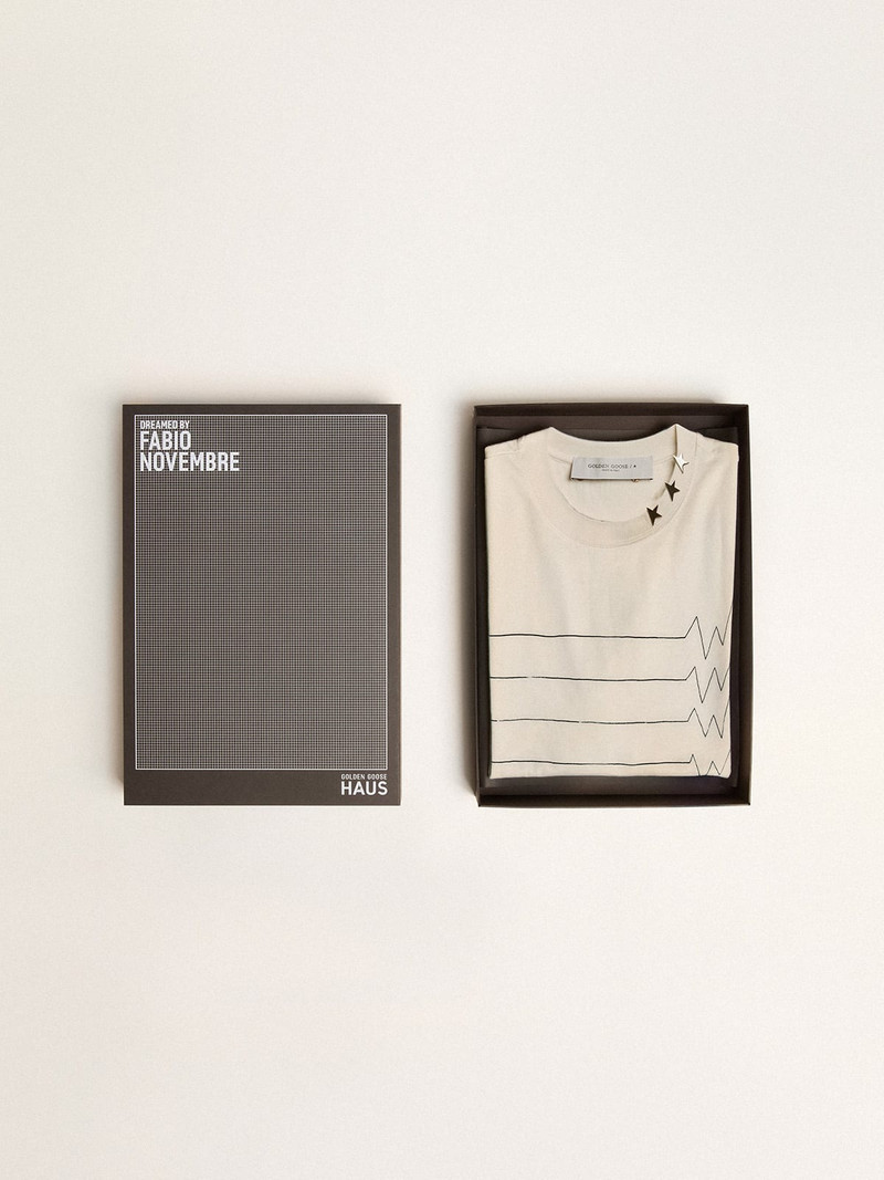 Exclusive HAUS of Dreamers women’s T-shirt in heritage white 3