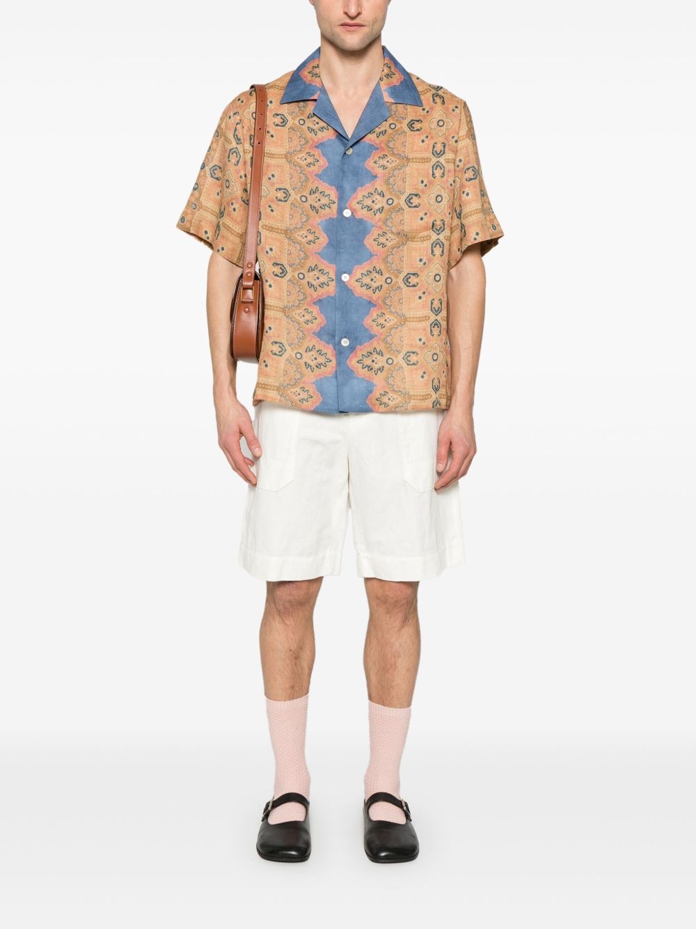 Voyage Imaginaire-print shirt - 2