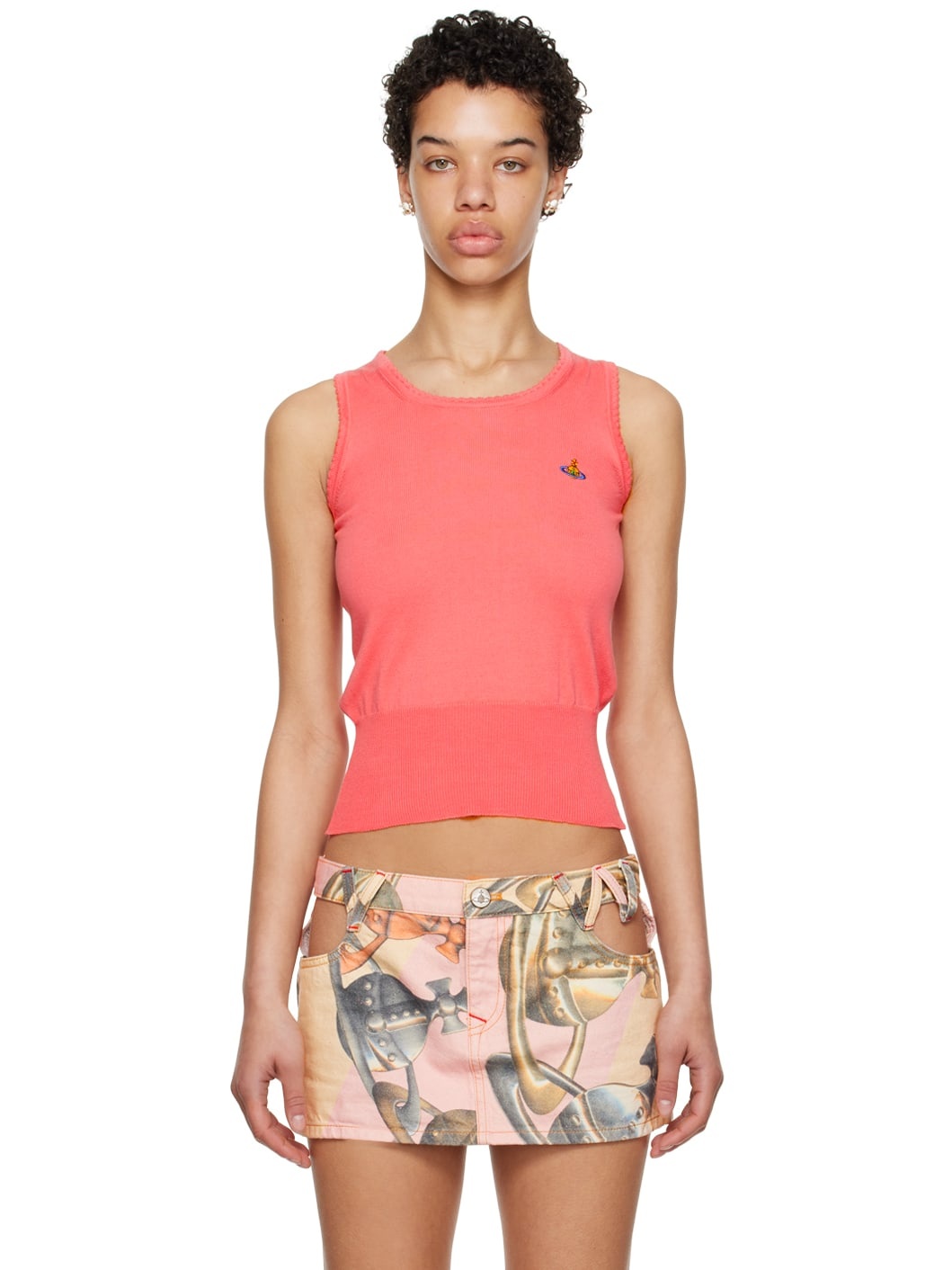 Vivienne Westwood Pink Bea Tank Top