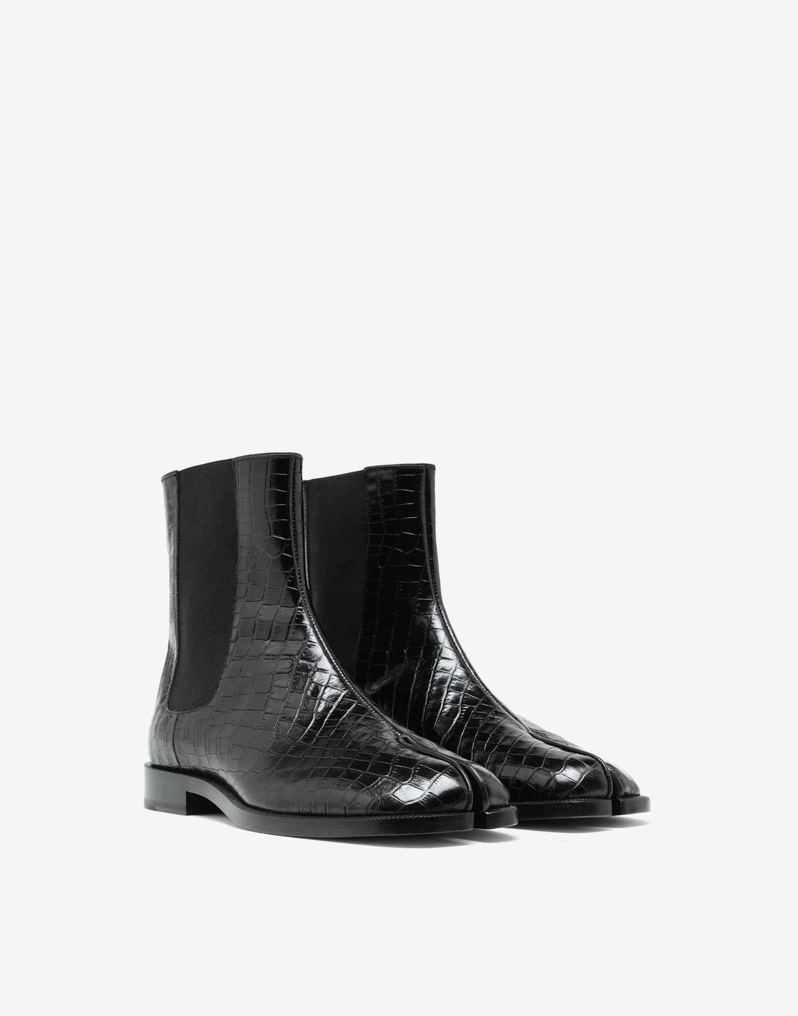 Tabi croc-effect chelsea boots - 2