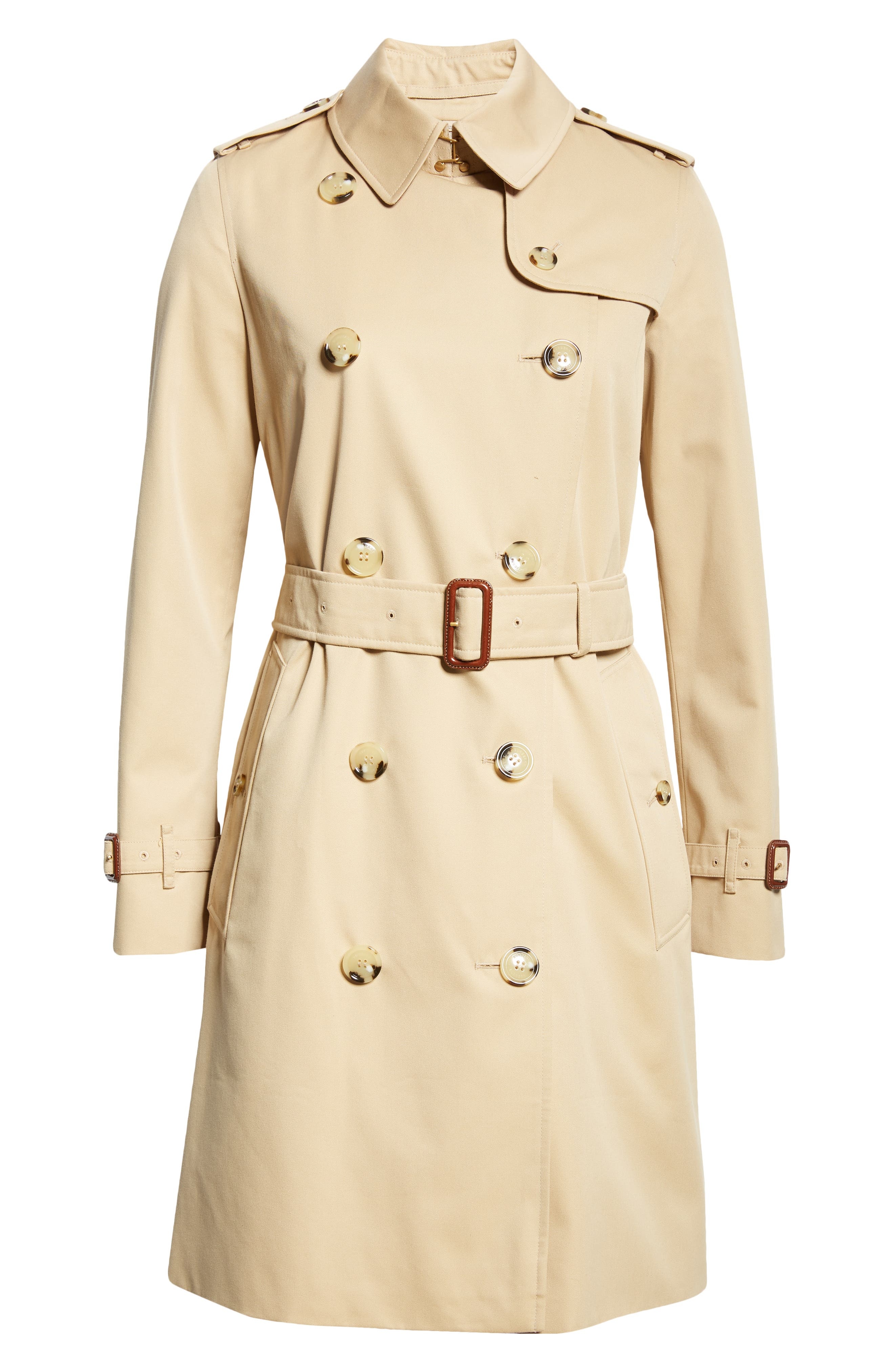 Kensington Water Resistant Gabardine Trench Coat - 6