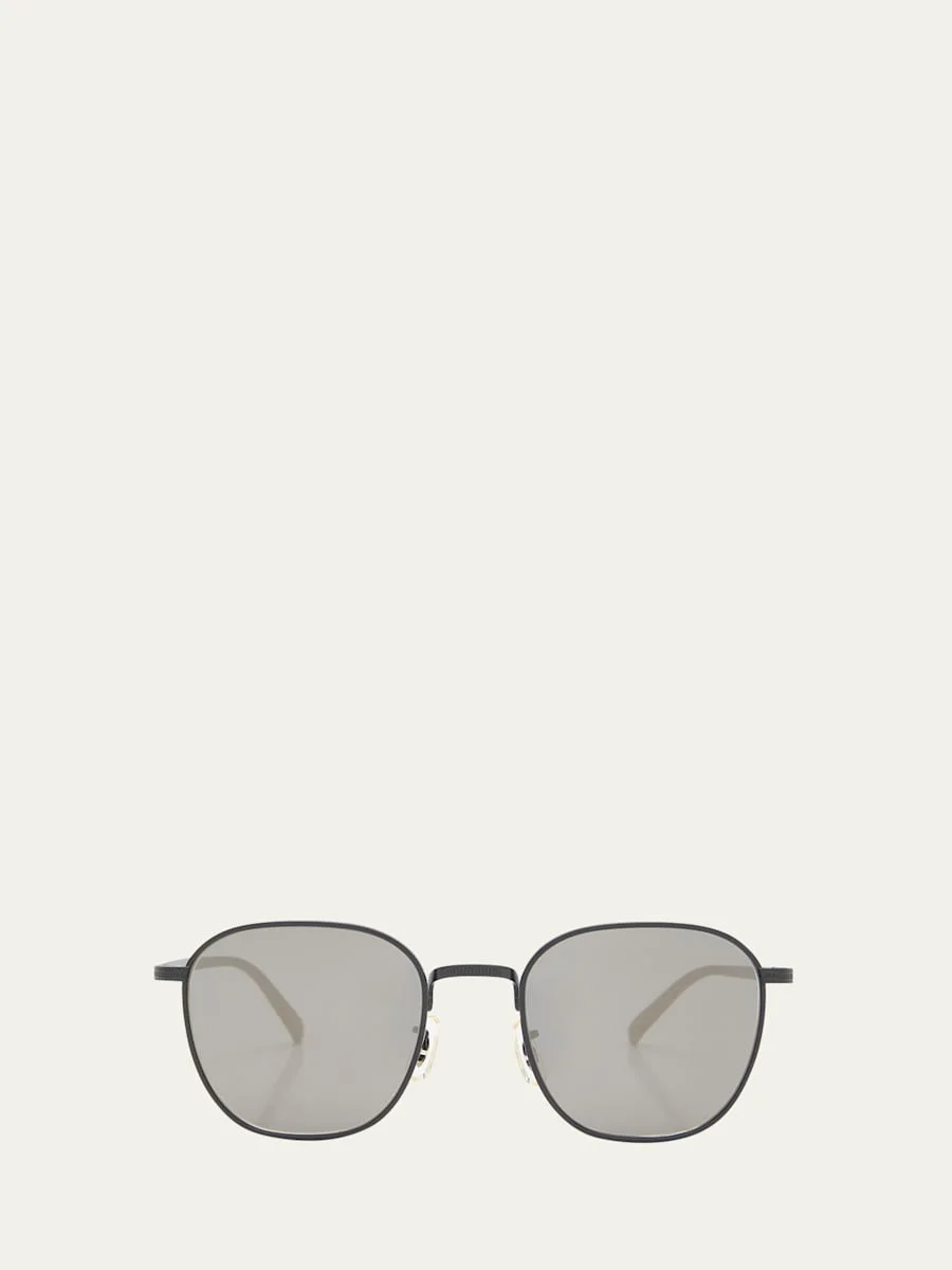 Filigree Titanium Square Sunglasses - 1