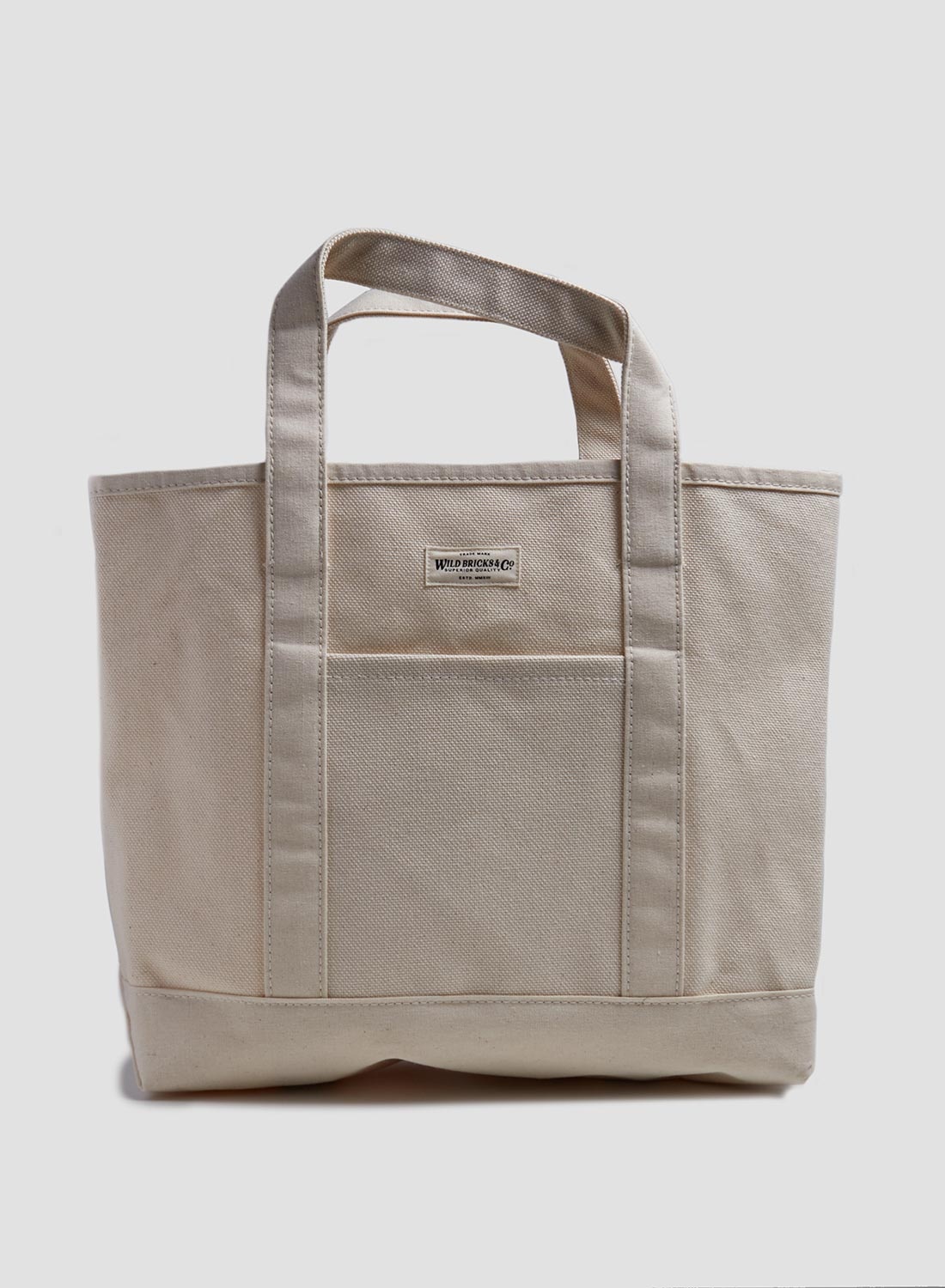 Wild Bricks Heavy Canvas Coal Bag Ivory - 1
