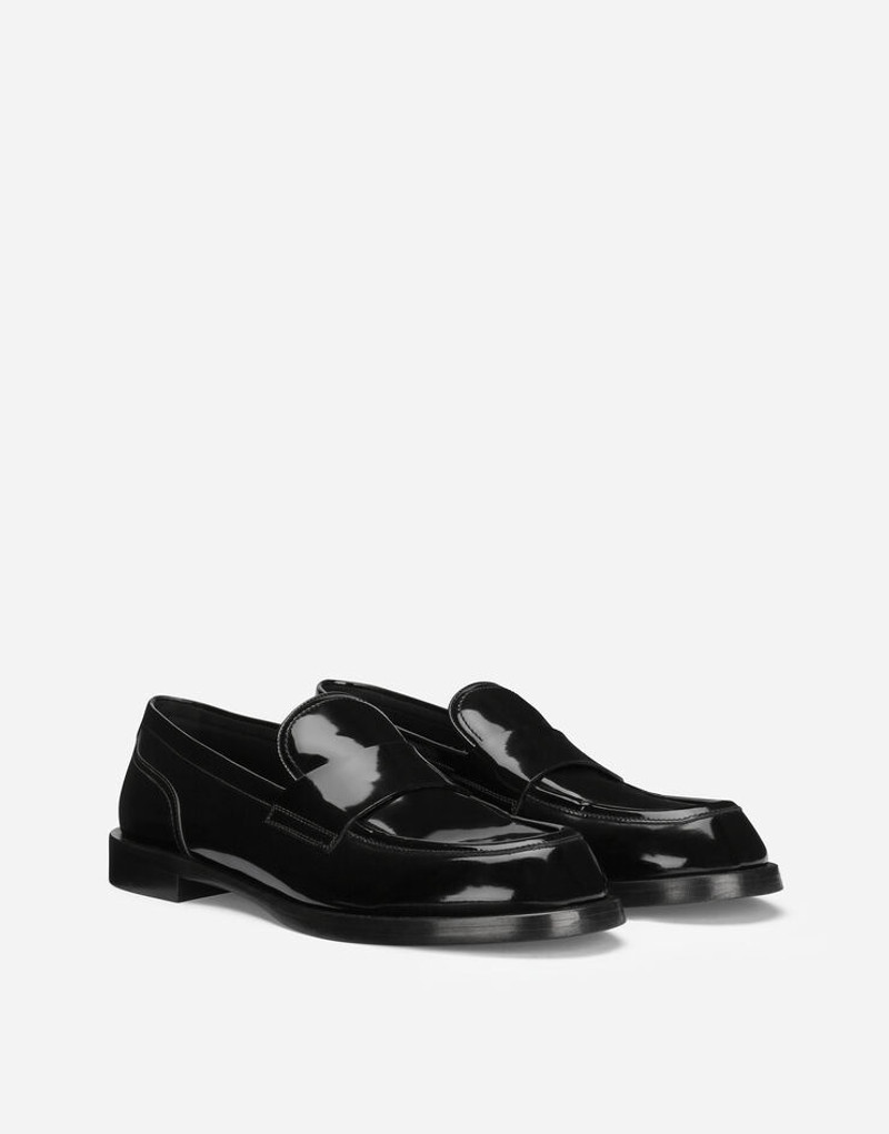 Dolce & Gabbana Polished calfskin loafers outlook