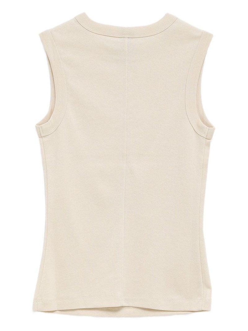 FLORE FLORE Esme ribbed tank top outlook