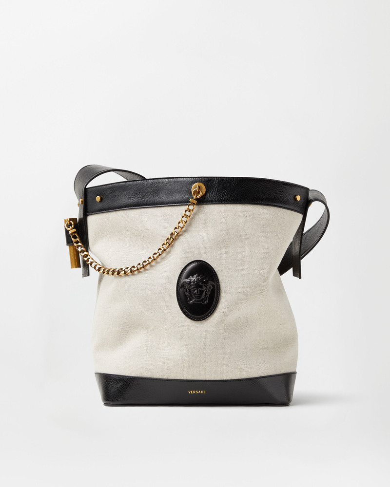 Pivot Large Canvas Bucket Bag 1