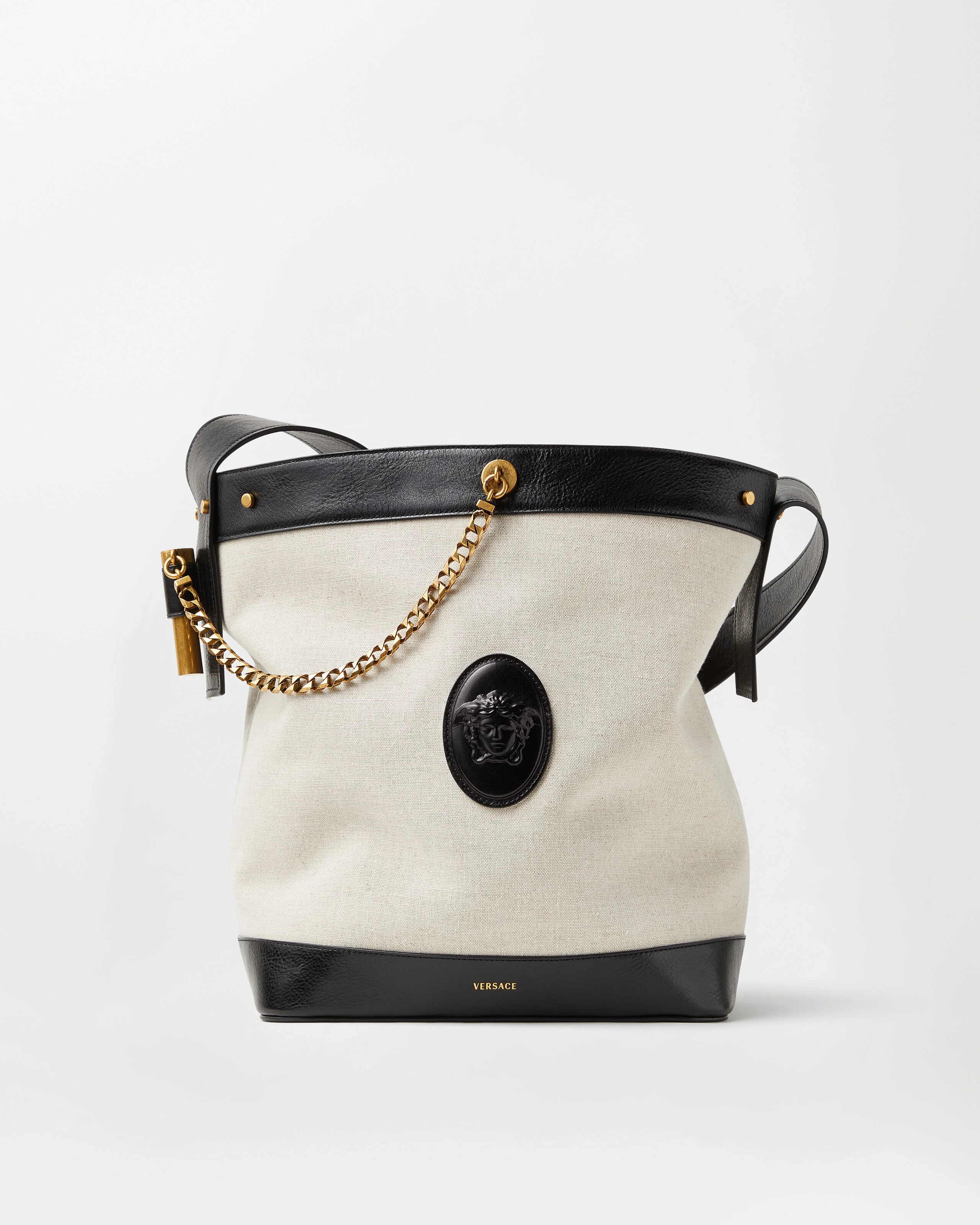 Pivot Large Canvas Bucket Bag - 1